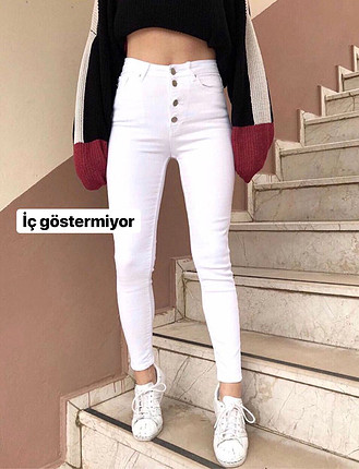 Sadece çekim için kullanıldı yenidir skiny pant