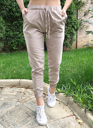 s Beden Yenidir ve etiketlidir. Keten pant
