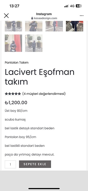 diğer Beden lacivert Renk Kesaa design eşofman takımı