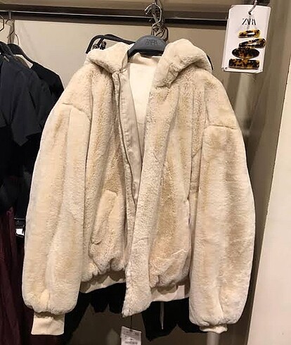 m Beden Zara çift taraflı biker ceket