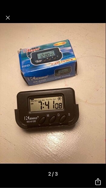  Kronometre dijital saat alarm