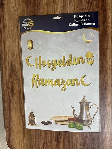 Diğer Hoşgeldin ramazan kaligrafik banner