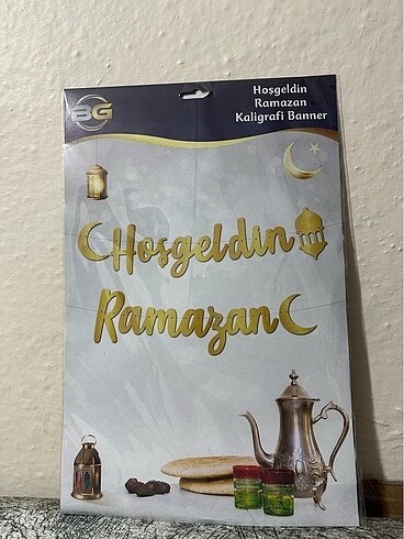  Beden Hoşgeldin ramazan kaligrafik banner