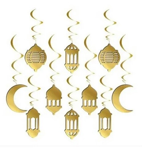 Metalik ramazan sarkıtı