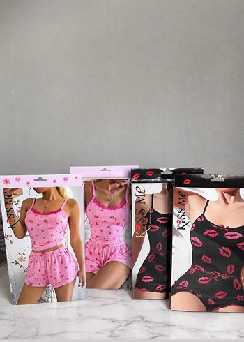 Diğer Kiss Me Romantik Pijama Takimlari