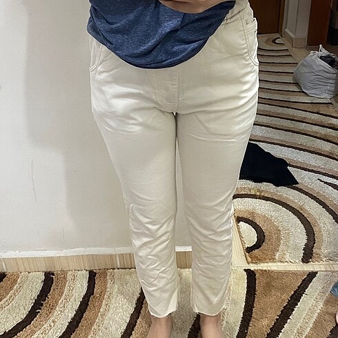 beyaz pant