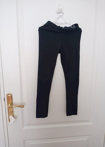 Kız Siyah Basic Tayt - Görsel 3