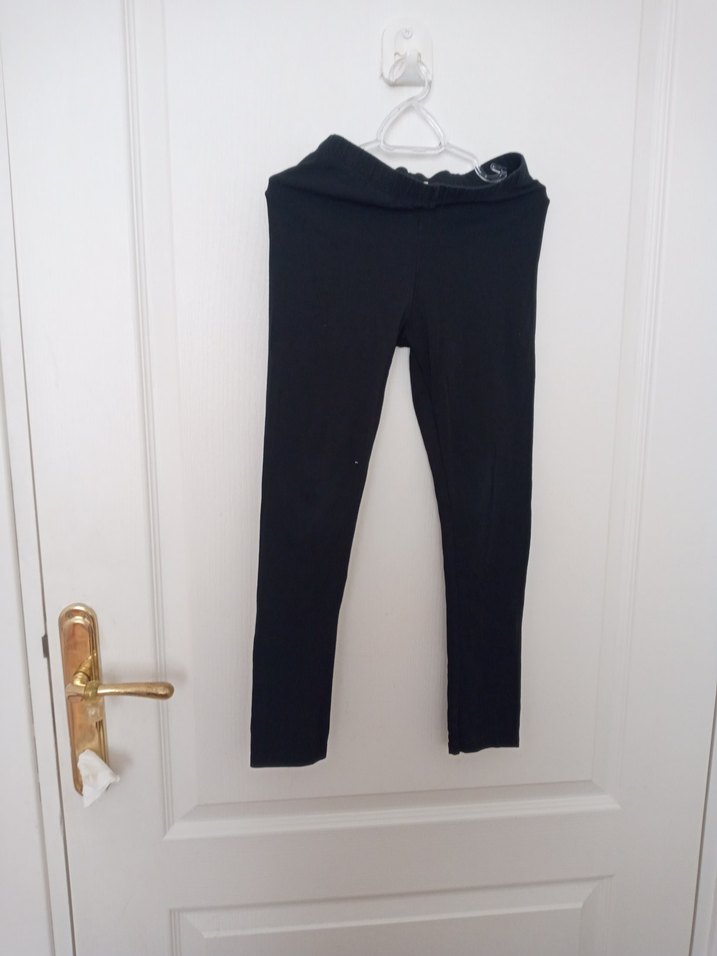 Kız Siyah Basic Tayt - Görsel 3