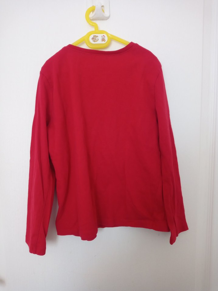 Kız çocuk uzun kollu tişört 6-7 yaş - Görsel 4