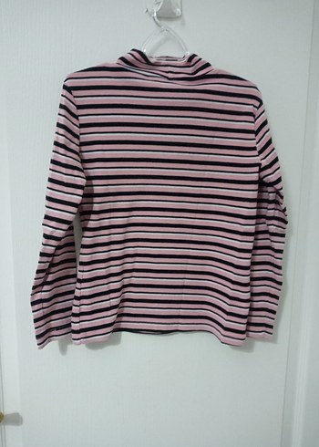 balıkçı yaka kız çocuk tişört - Görsel 4