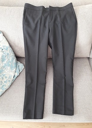 38 Beden siyah Renk Bilek boy pantalon