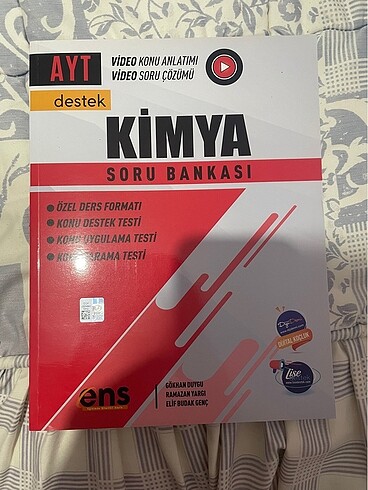 Ens yayınları ayt kimya soru bankası
