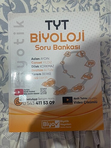 Biyotik yayınları tyt biyoloji soru bankası