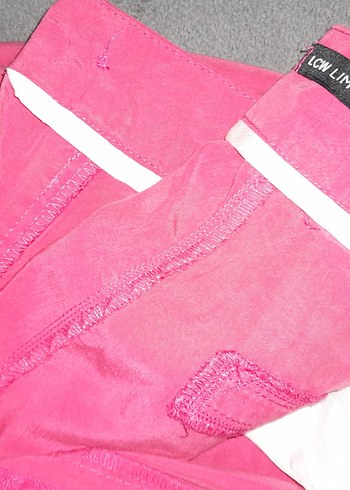 Pembe Kadın pantolon - Görsel 3