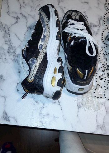 Yılan Desenli Kadın Spor Ayakkabı - Görsel 3