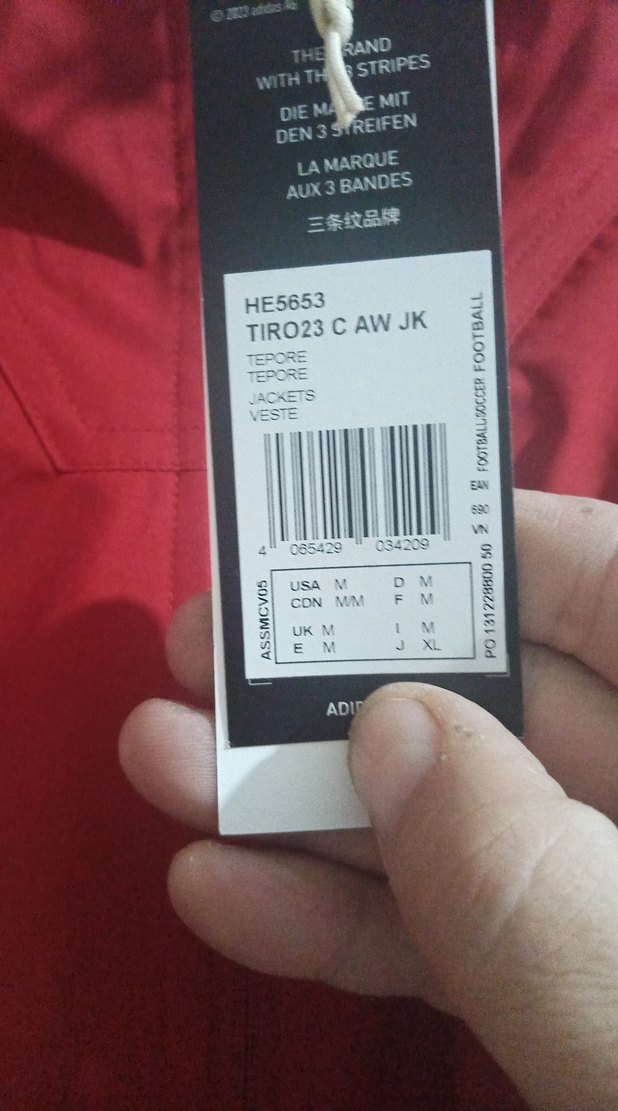 Kırmızı Erkek Spor Tarzı Yağmurluk - Görsel 4