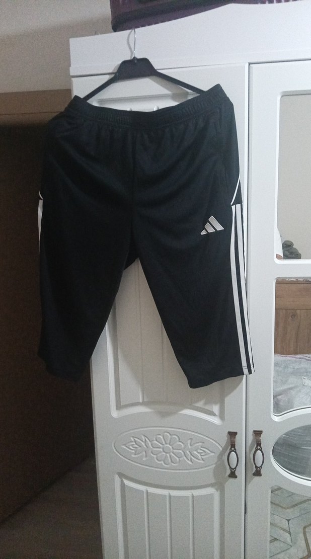 Erkek Siyah Kısa Streetwear Şort - Görsel 2