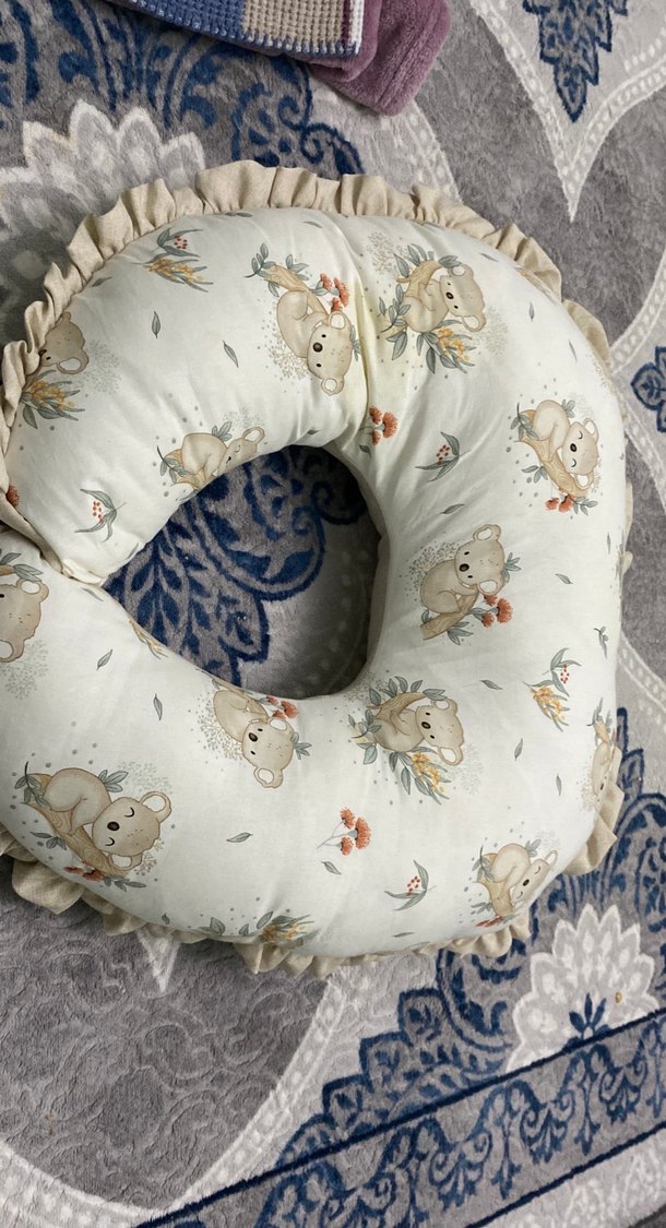 Baskılı Emzirme ve Hamilelik Yastığı - Görsel 2