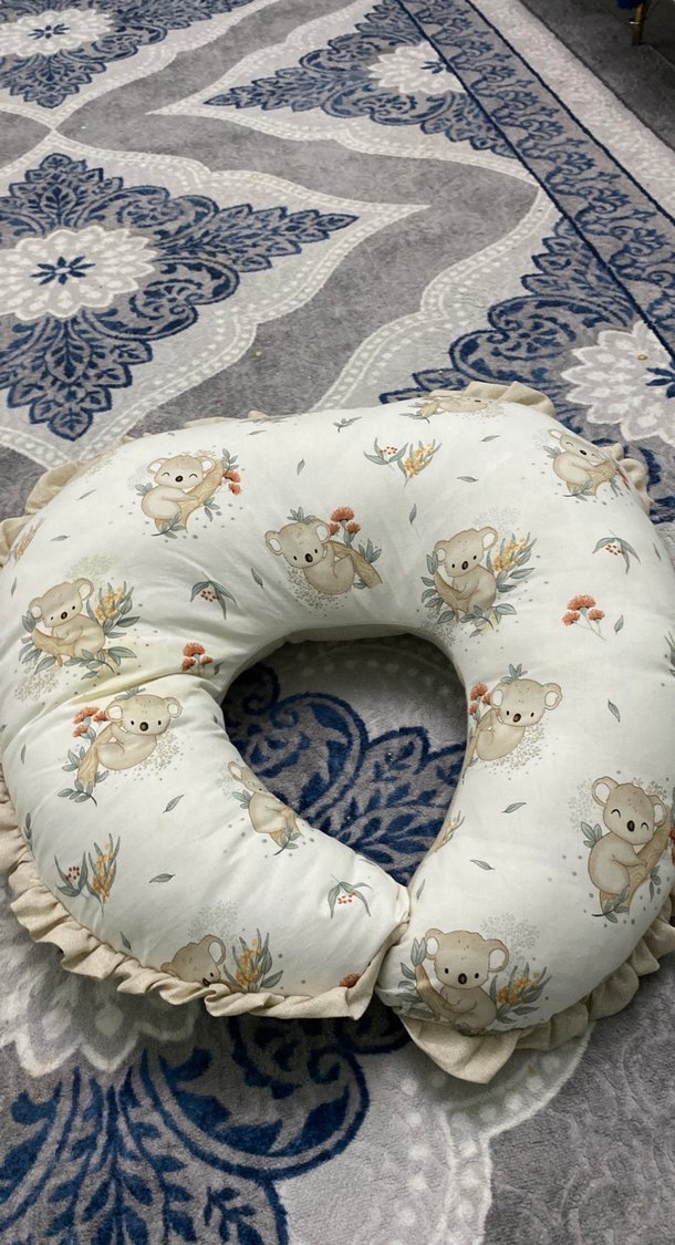 Baskılı Emzirme ve Hamilelik Yastığı - Görsel 3