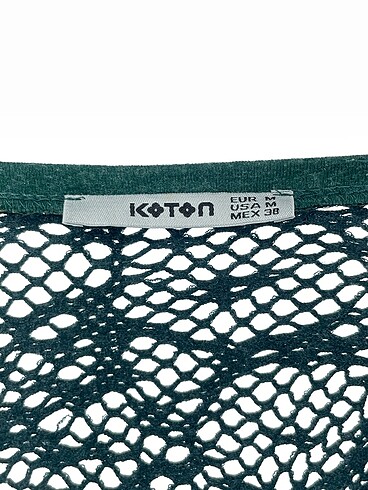 m Beden yeşil Renk Koton Bluz %70 İndirimli.