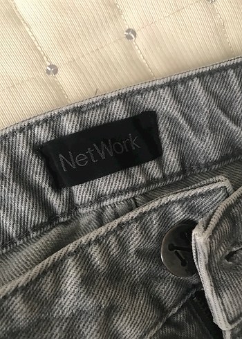 m Beden gri Renk Network Denim Pantolon