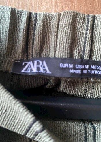 38 Beden gri Renk ZARA etek görünümlü pantolon