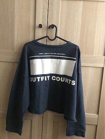 46 Beden siyah Renk ZARA Sweatshirt