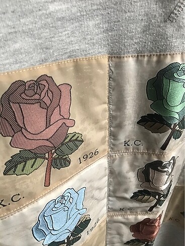 46 Beden gri Renk Sweatshirt