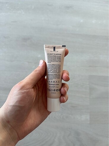 Beden Renk Farmasi 02 light to medium bb krem