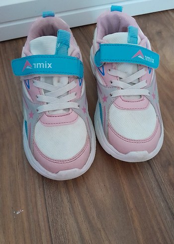 Kız Çocuk Cırtlı Spor ayakkabısı - Görsel 4