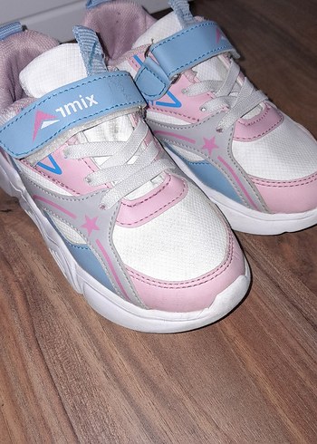 Kız Çocuk Cırtlı Spor ayakkabısı - Görsel 3