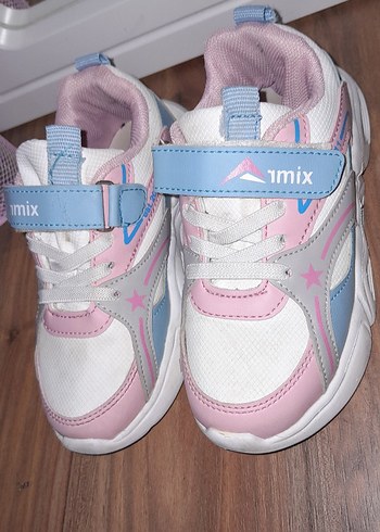 Kız Çocuk Cırtlı Spor ayakkabısı - Görsel 7