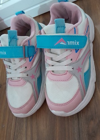 Kız Çocuk Cırtlı Spor ayakkabısı - Görsel 5