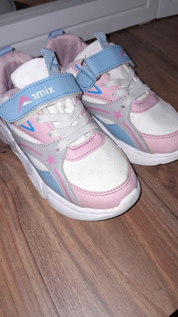 Kız Çocuk Cırtlı Spor ayakkabısı - Görsel 3