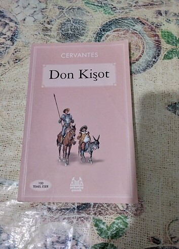 DON - KİŞOT - CERVANTES DÜNYA KLASİKLERİ ROMAN KİTABI - (MEB 100