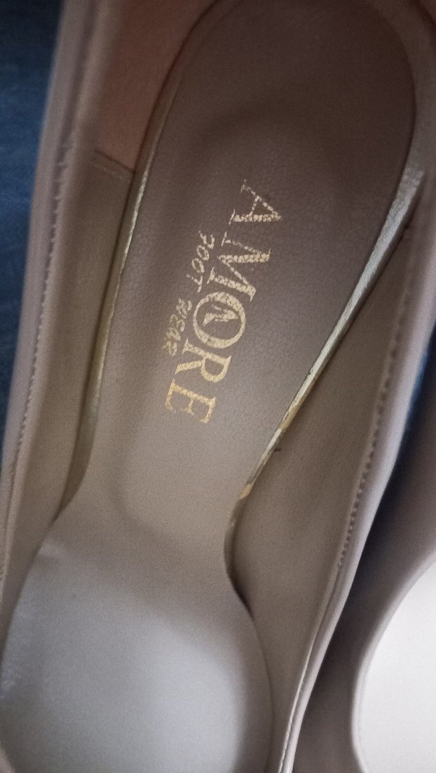 Bej Topuklu Stiletto Kadın Ayakkabı - Görsel 4