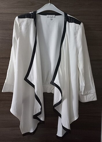 m Beden beyaz Renk TWIST yazlık ceket-hırka