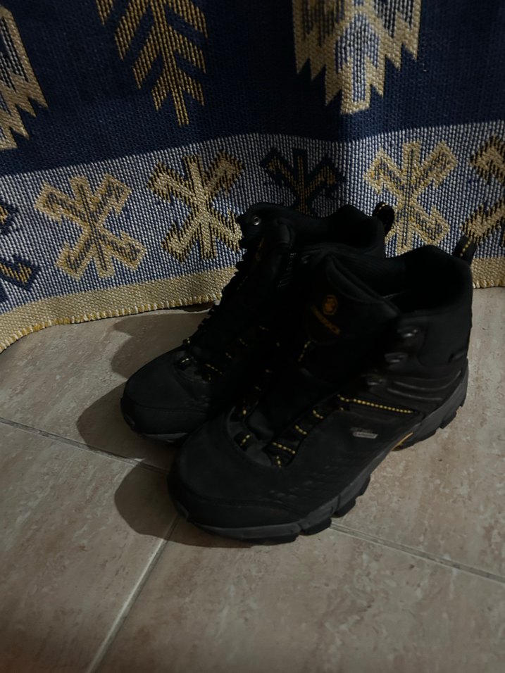 Siyah Yılan Desenli Erkek Street Wear Bot - Görsel 2