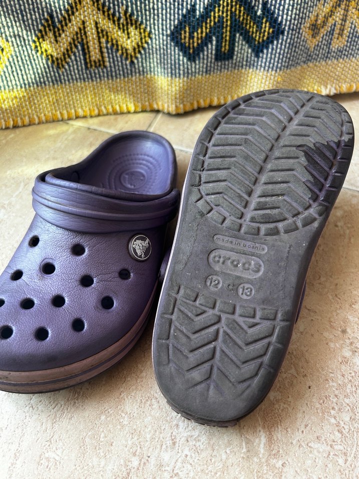 Mor kız Çocuk Crocs Terlik - Görsel 3