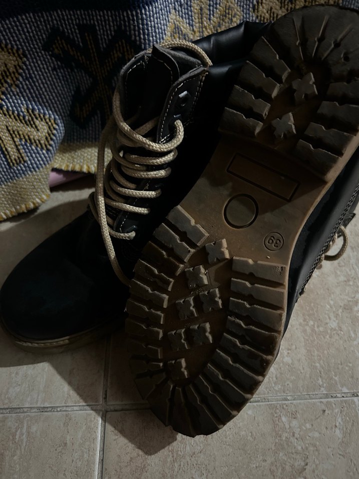 CONTEYNAR Gri Bağcıklı Erkek Botları - Görsel 4