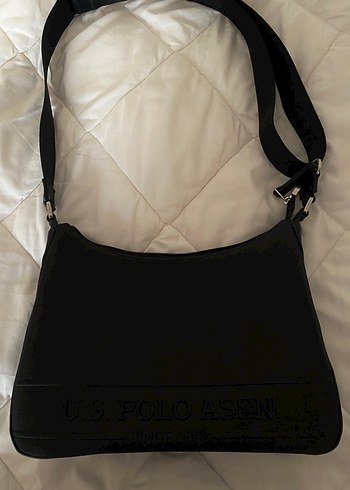 U.S Polo Assn. Us Polo Assn Siyah Deri Kadin Canta