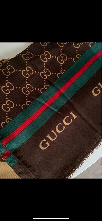 Beden kahverengi Renk Gucci şal