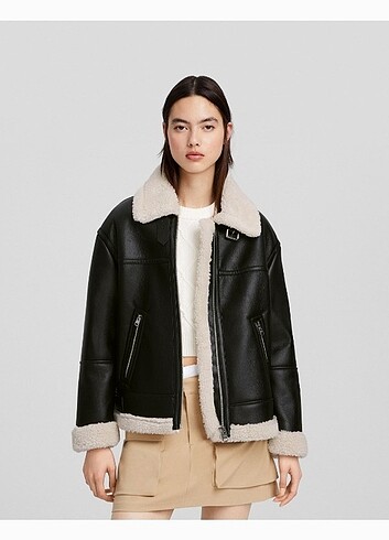 Bershka biker ceket