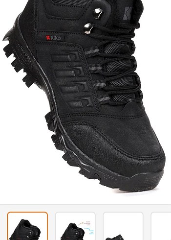 Diğer Sehir Ve Doga İcin Siyah Outdoor Sneaker