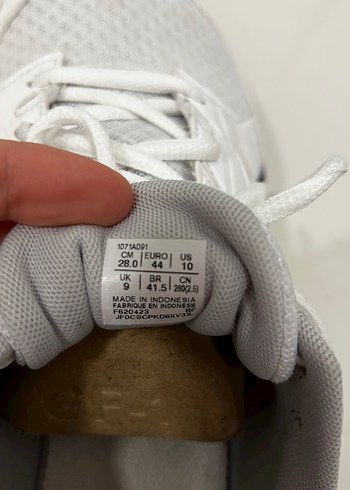 Asics Beyaz Erkek Spor Ayakkabı - Görsel 5