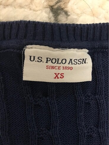 xs Beden lacivert Renk US Polo Assn kadın triko kazak XS