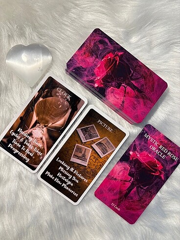  Beden Renk Red Rose Oracle ? Tarot