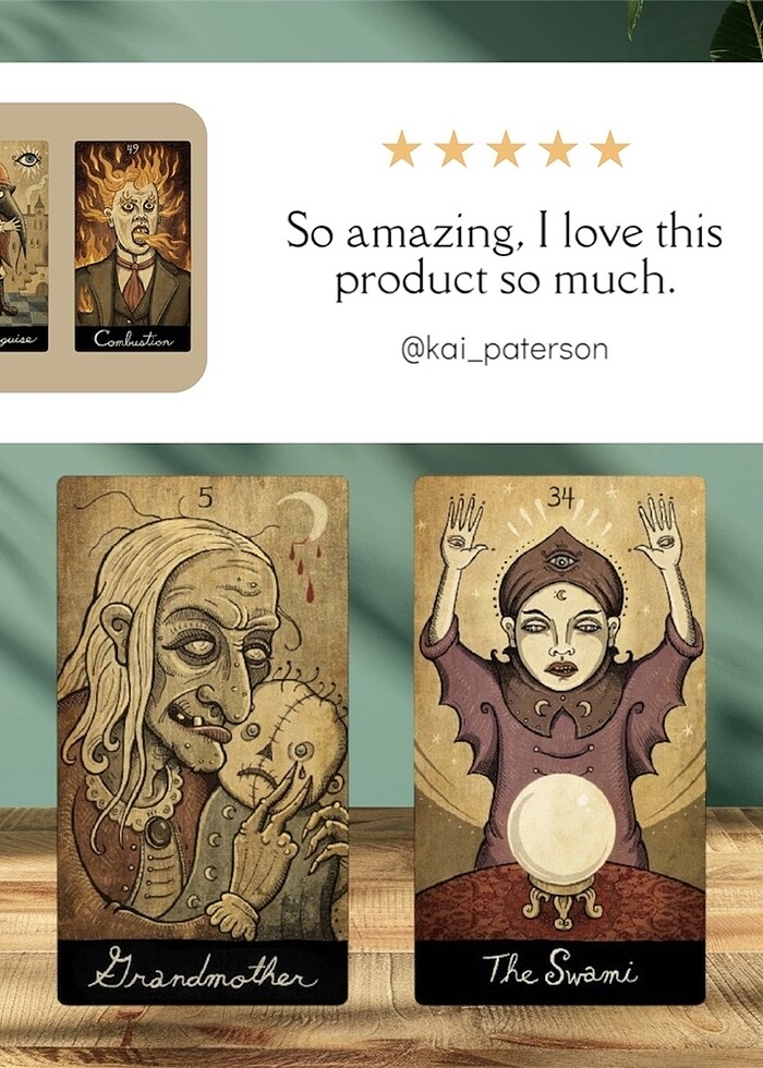 Abandoned Oracle ? Tarot - Görsel 2