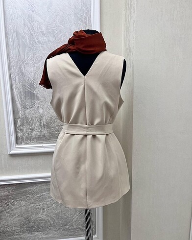 40 Beden turuncu Renk Merly atelier yelek