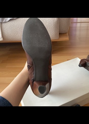 39 Beden Deri kadın çizme